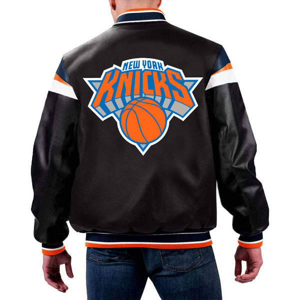 NBA New York Knicks Leather Jacket for Men and Women in USA]