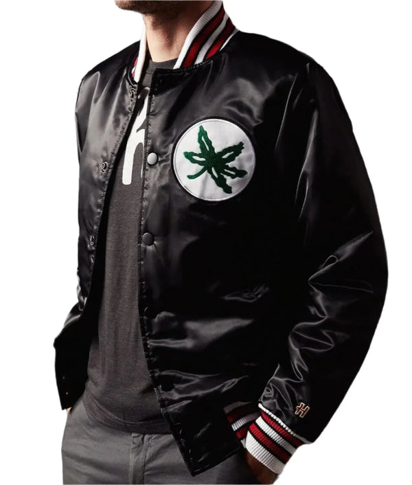 Ohio State Buckeyes Satin Jacket