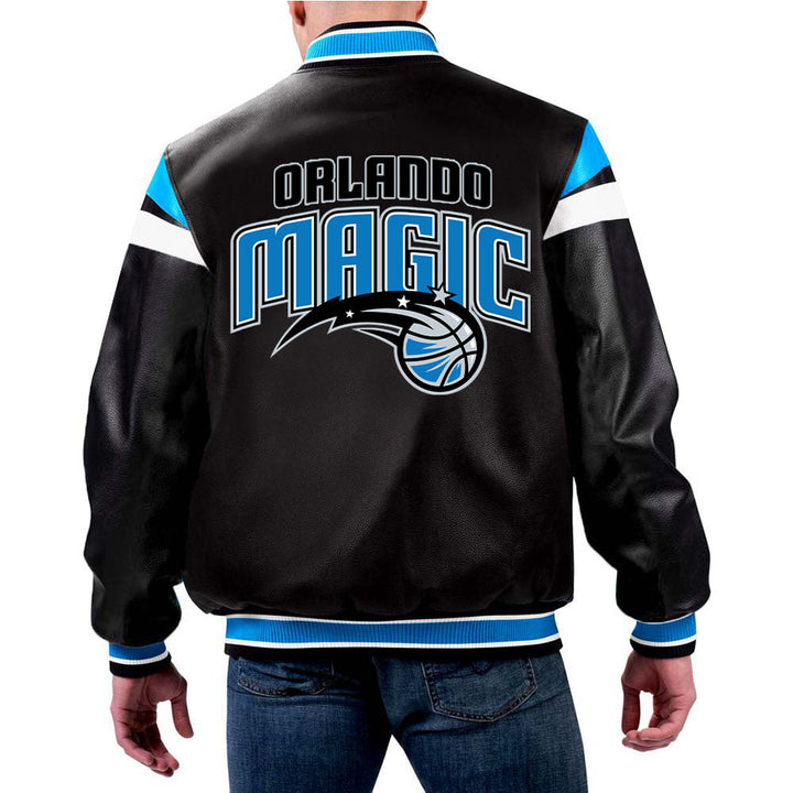 NBA Orlando Magic Leather Jacket for Men and Women in USA