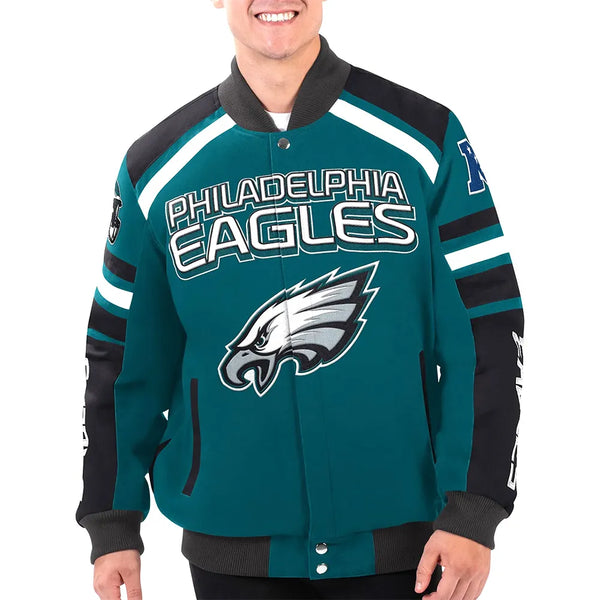 NFL Philadelphia Eagles Cotton Jacket for Men and Women