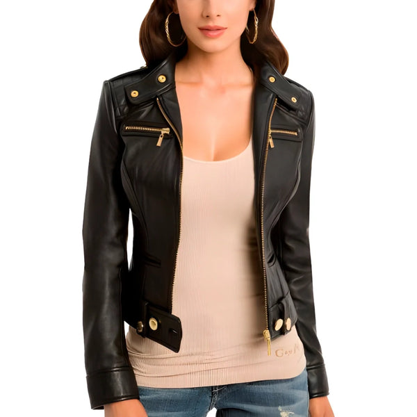 Premium Women's Leather Jacket by The Jacket Seller

