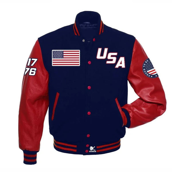 USA VARSITY JACKET | AMERICAN FOOTBALL JACKET