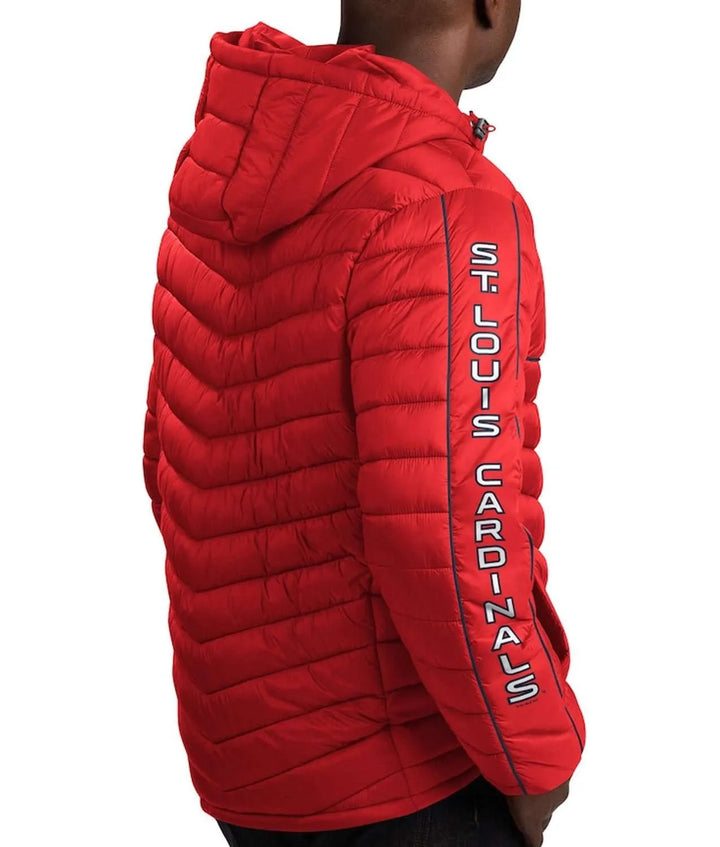 Cardinals nylon winter jacket for men and women

