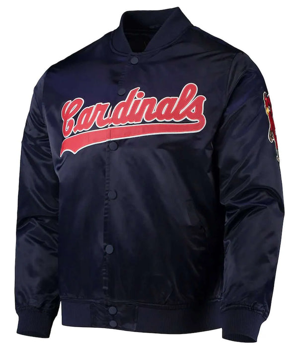 St. Louis Cardinals navy wordmark jacket

