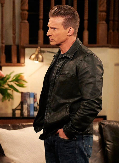 General Hospital inspired leather jacket