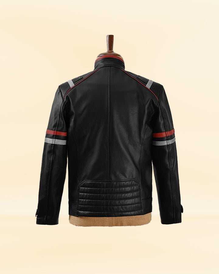 Get the Celebrity Look with Anders Baasmo Christiansen Leather Jacket in United state market