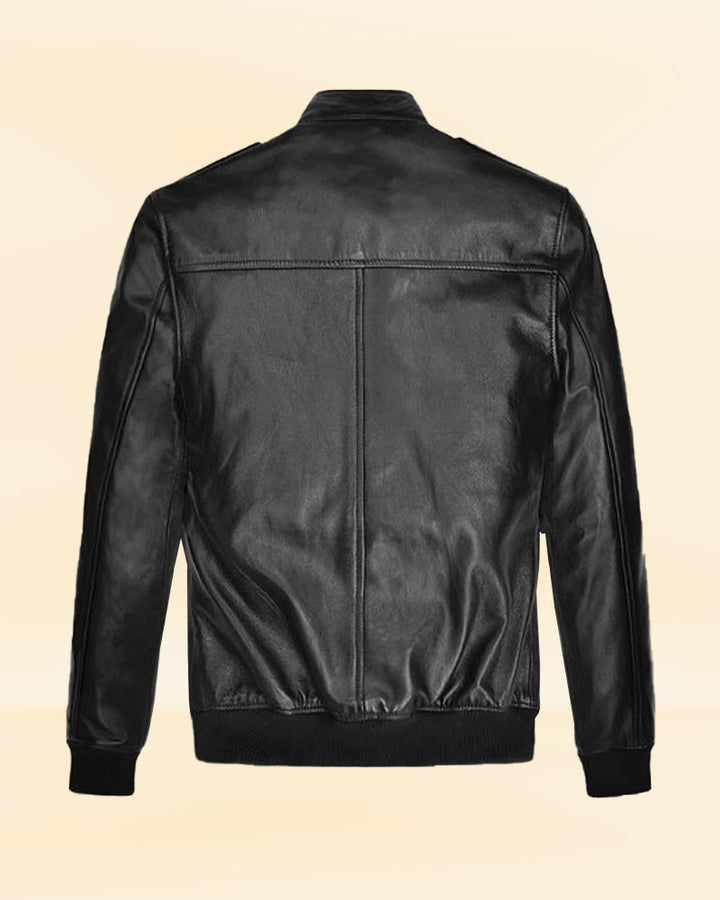 Get the Celebrity Look with Andrew Garfield Leather Jacket in UK style