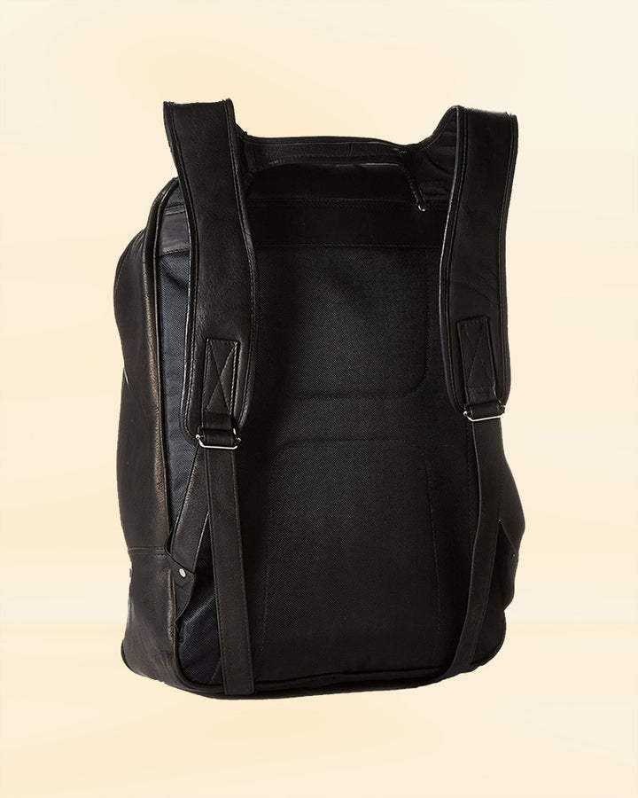Expertly crafted leather backpack, made for the active lifestyle in the USA