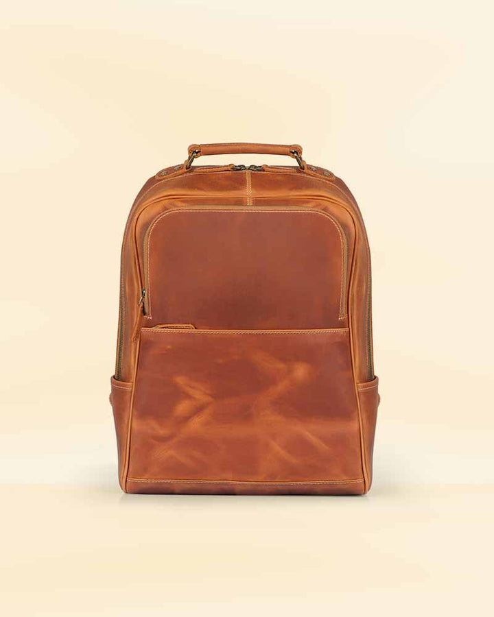 High-end leather backpack for the discerning shopper in USA market