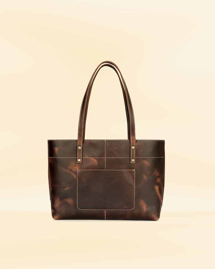 Exquisite Leather Tote Bag in United state market
