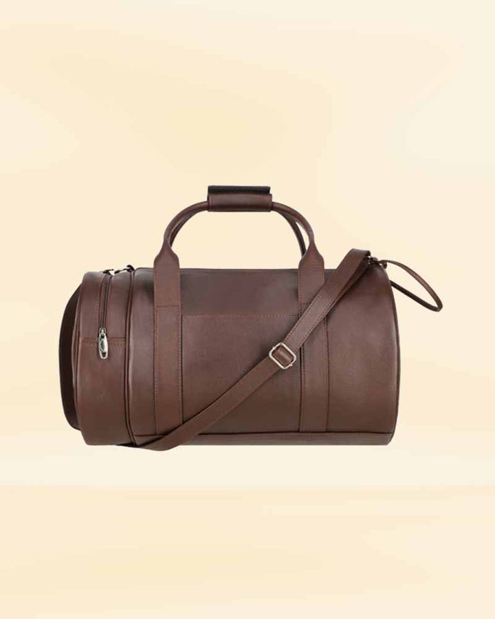 Weekend duffle bag for travel in UK