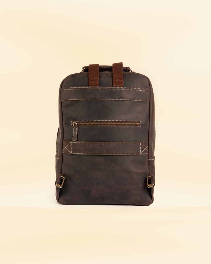 Exquisite craftsmanship showcased in the Pricy Leather Backpack in USA market