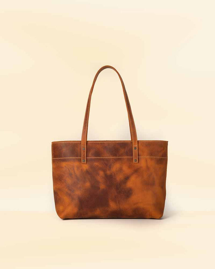 Exclusive Leather Tote Bag in American market