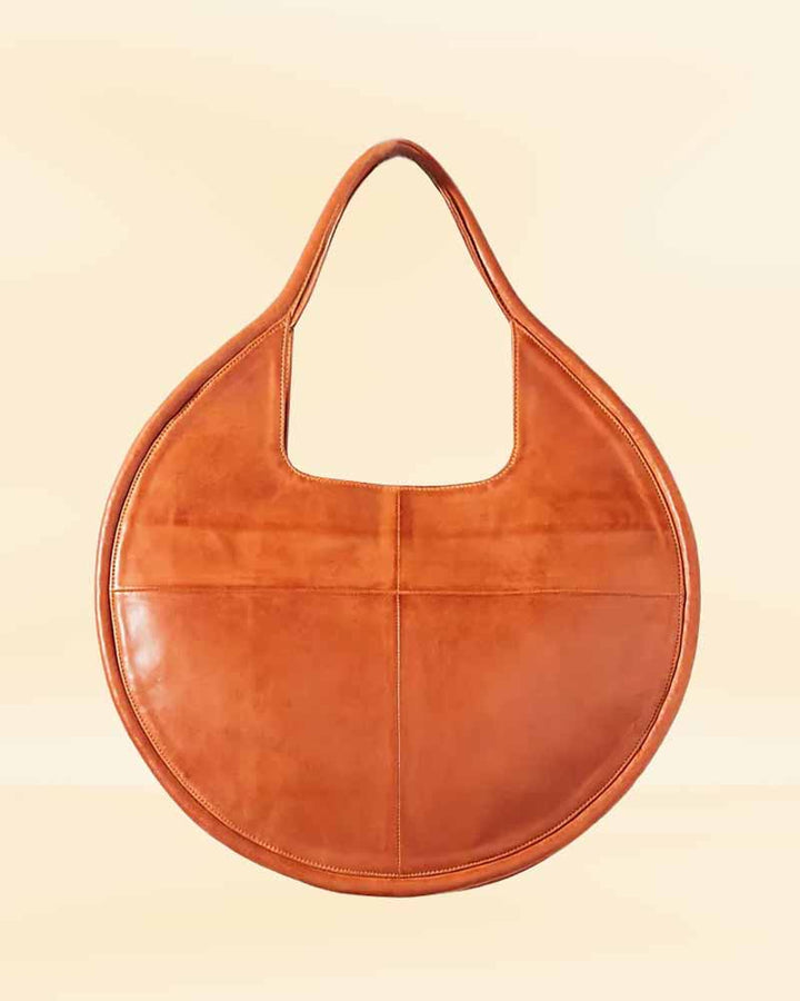 Stylish Leather Tote Bag for Women in American style