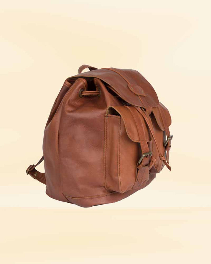Stylish and practical rucksack in American style
