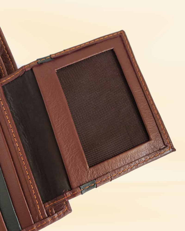 The Shelby Soft Cow Leather Wallet American style