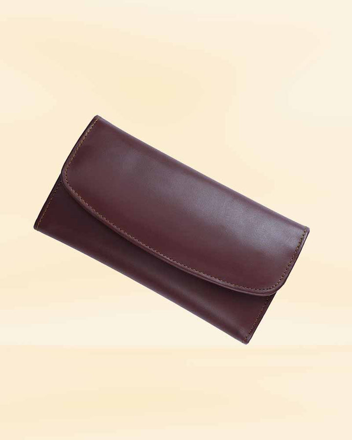 Classic Leather Clutch Wallet for Women in usa