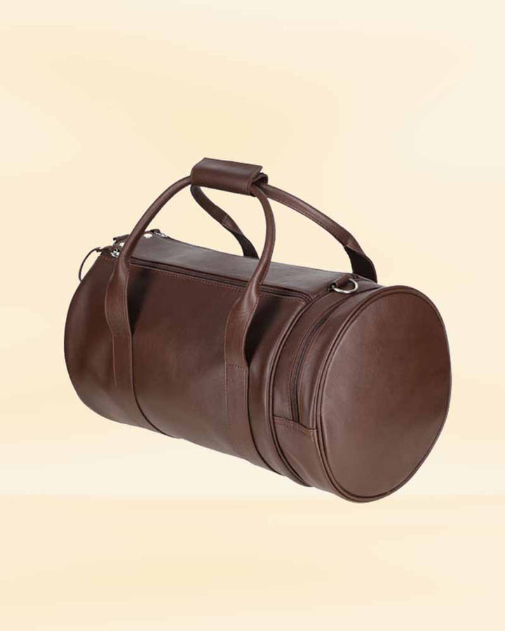 Large duffle bag for travel in American style