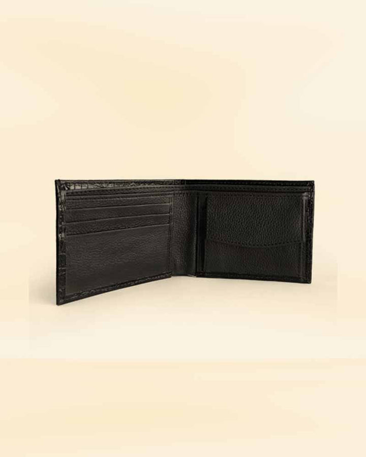 Sleek and Stylish Kordovan Black Wallet and Belt Set in US