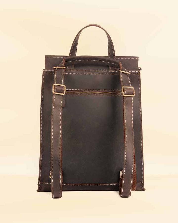 Chic and practical slim backpack crafted from premium leather in United state market