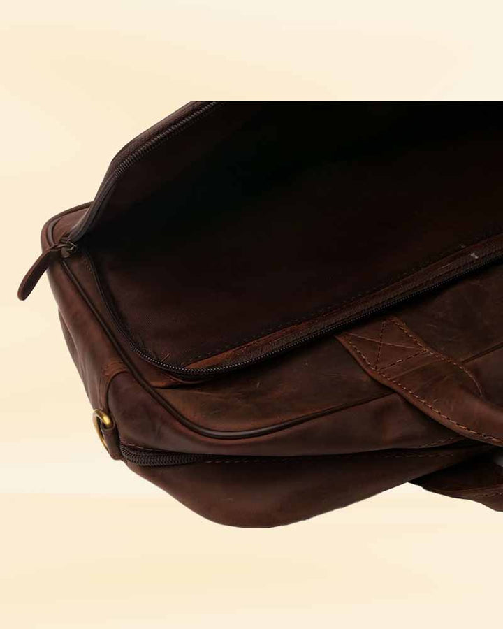 Stylish and Durable Leather Backpack in usa