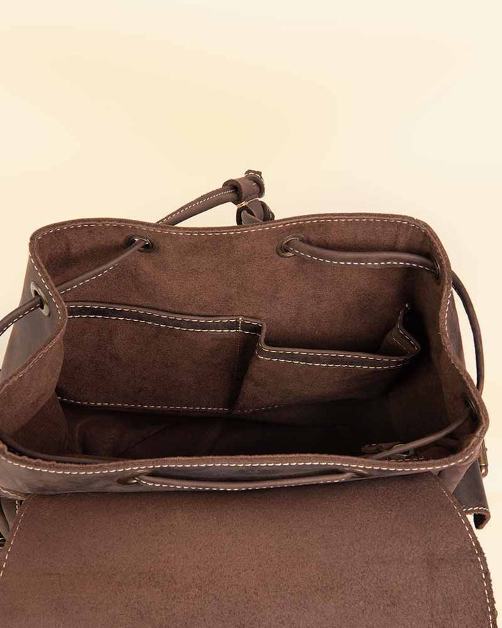 Chic Mini Leather Backpack in United state market