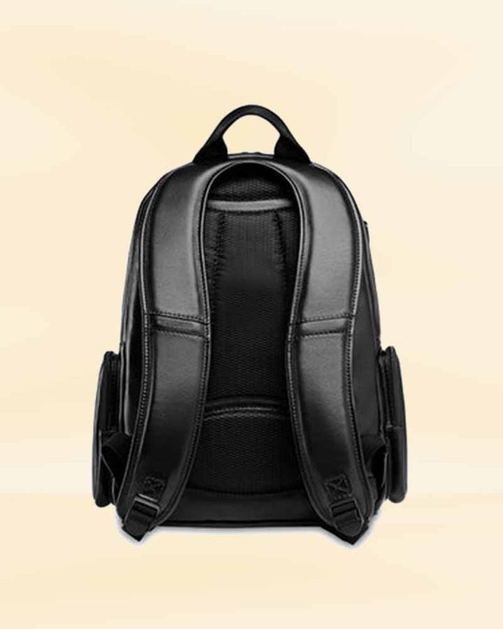 Durable Leather Laptop Bag with Multiple Pockets in USA market