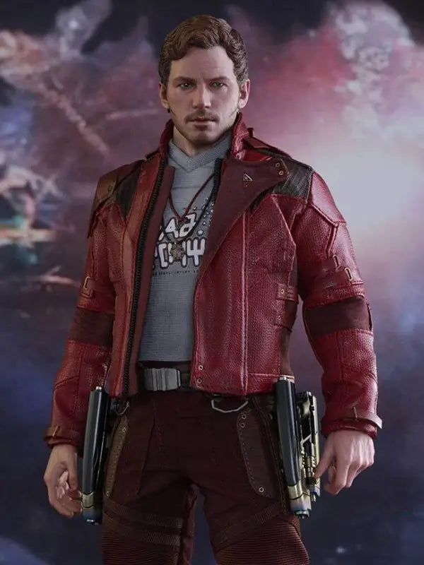 Star Wars Leather Jacket Worn By Chris Pratt | Chris Pratt Star Wars Leather Jacket
