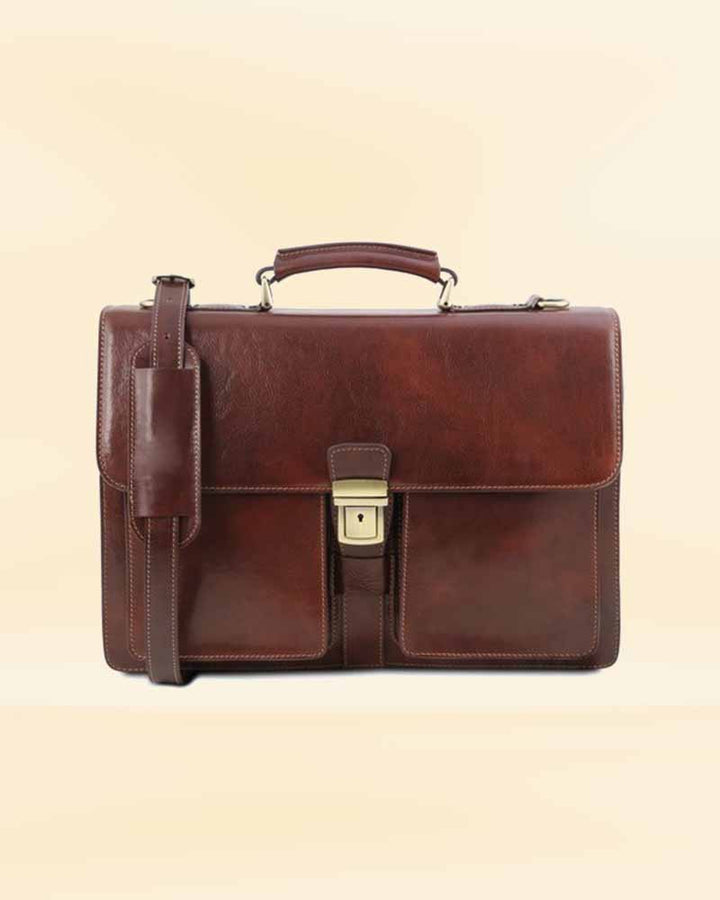 Invest in a high-quality Ragusa leather briefcase