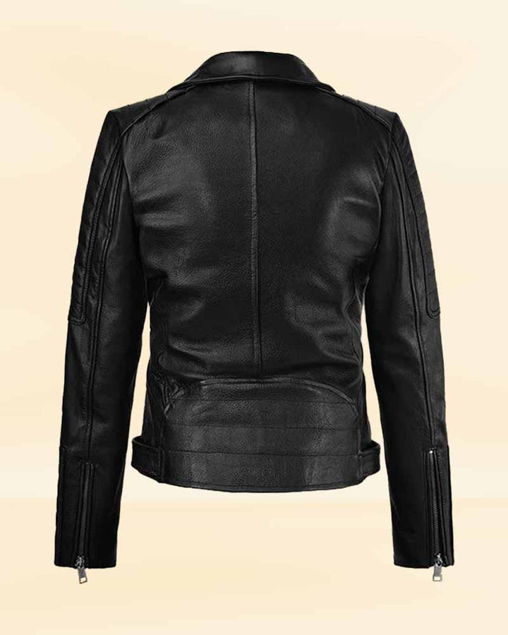 Eye-catching and fashionable jacket with a sleek edge