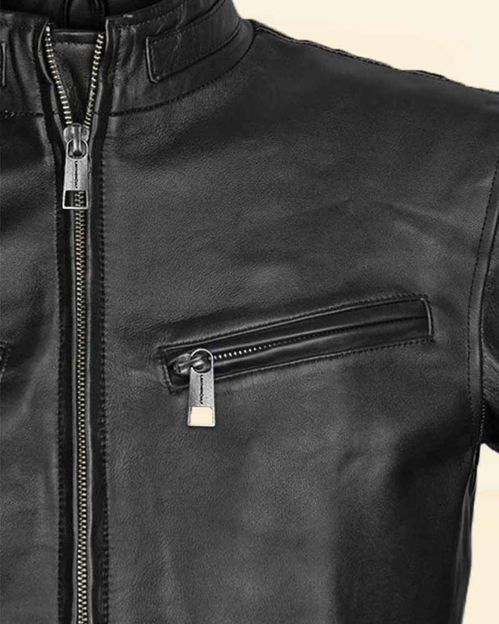 Unleash your inner street racer with the Fast and Furious 6 leather jacket in german market