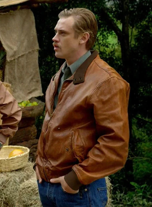 Upgrade your wardrobe with this versatile and timeless Narcos Season 1 Brown Real Leather Jacket in American style
