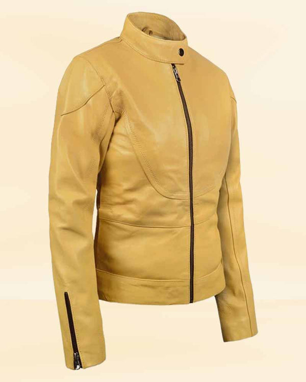 Stylish and comfortable leather jacket for everyday wear