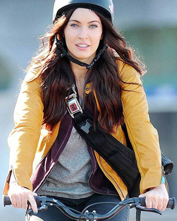 Cool and stylish jacket inspired by Megan Fox in Teenage Mutant Ninja Turtles