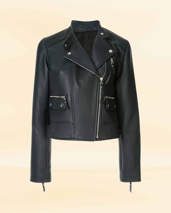 The Black Boxed Leather Jacket for Women - A Must-Have in Your Wardrobe in USA