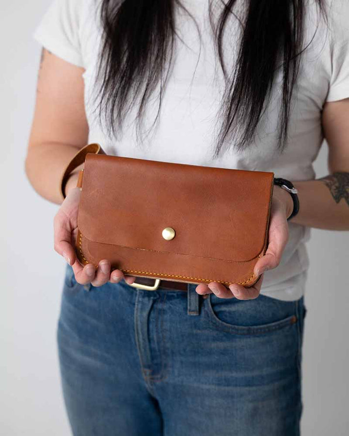 Convenient black wristlet clutch for on-the-go in USA
