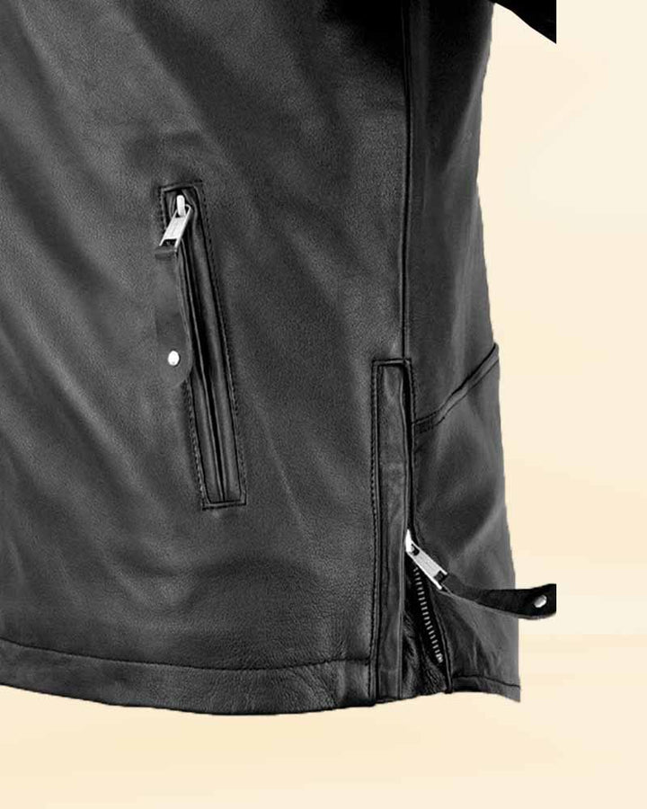 Get the biker look with the Keanu Reeves leather jacket in American style
