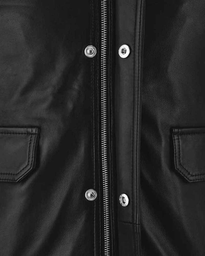 Genuine Leather Jacket for Men, Worn by Robert Pattinson in USA style