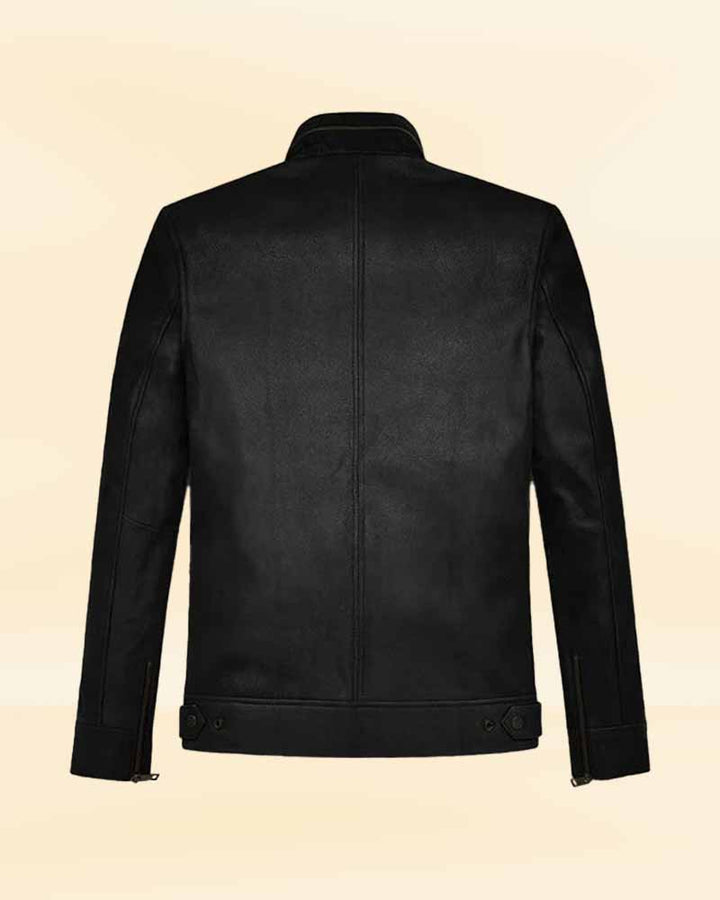 Embrace Your Inner Vintage with this Must-Have Black Leather Jacket