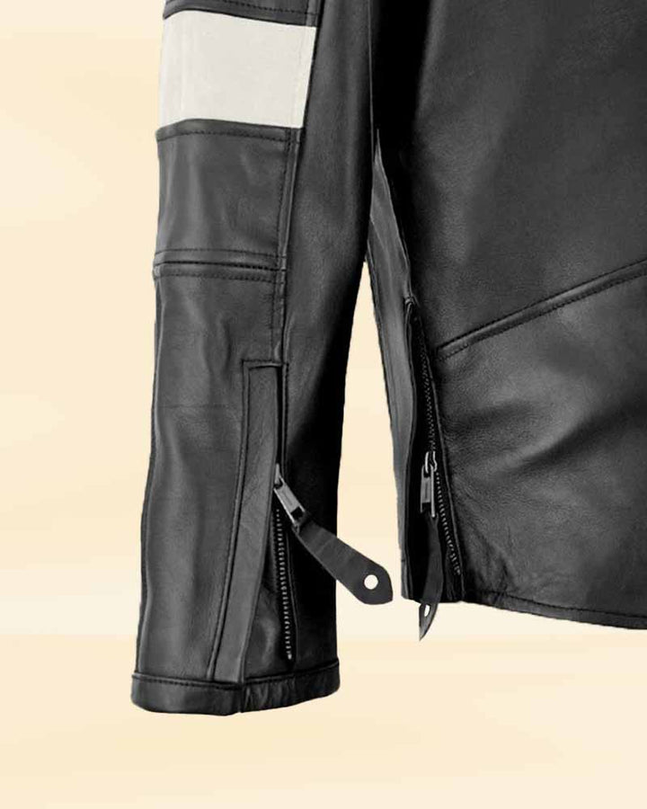 Upgrade your wardrobe with the sleek and stylish premium leather jacket worn by Keanu Reevesin United state style