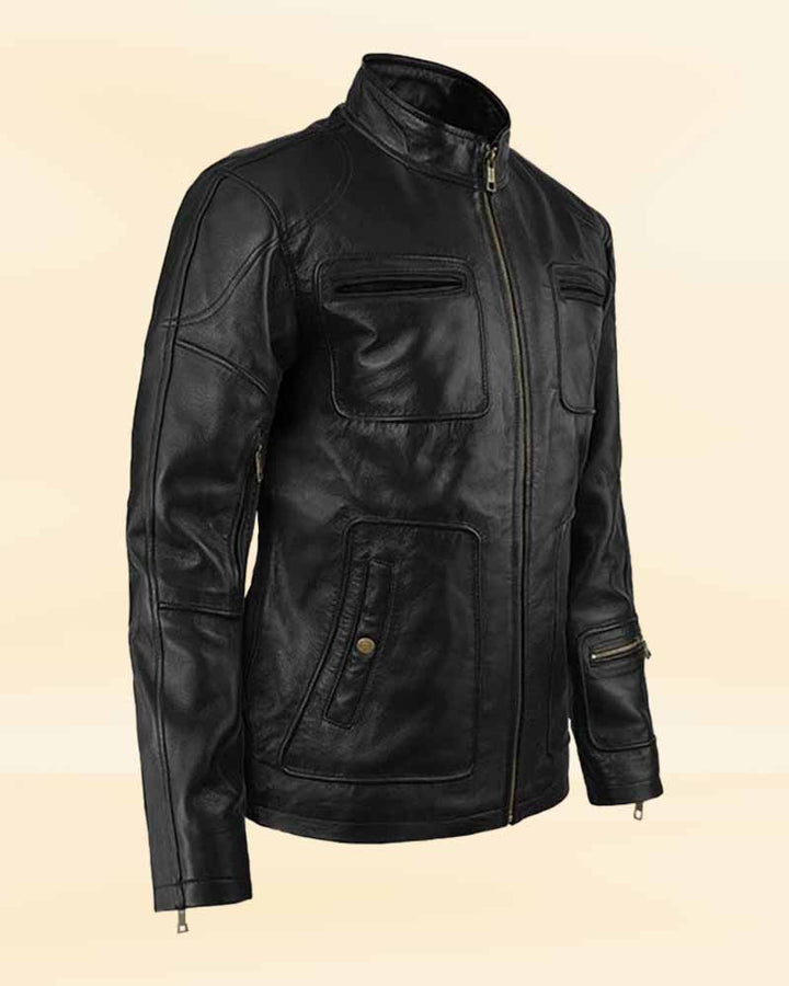 Upgrade your wardrobe with this premium Star Trek leather jacket.