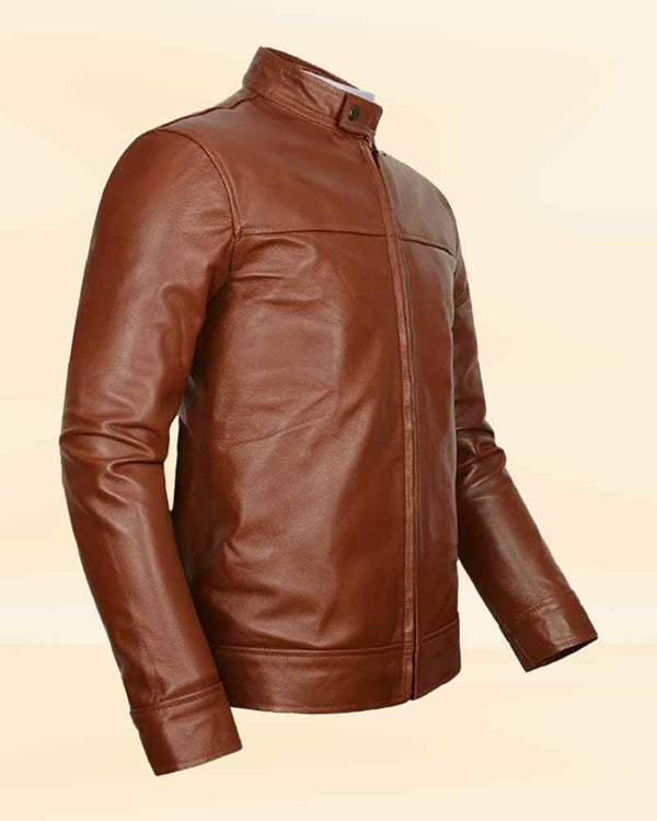 Stay warm and stylish with a USA-made Red Hood Jason Todd leather jacket