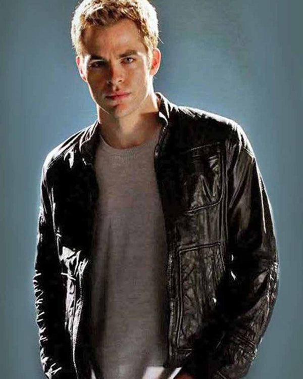 Stylish Star Trek leather jacket perfect for any fan.