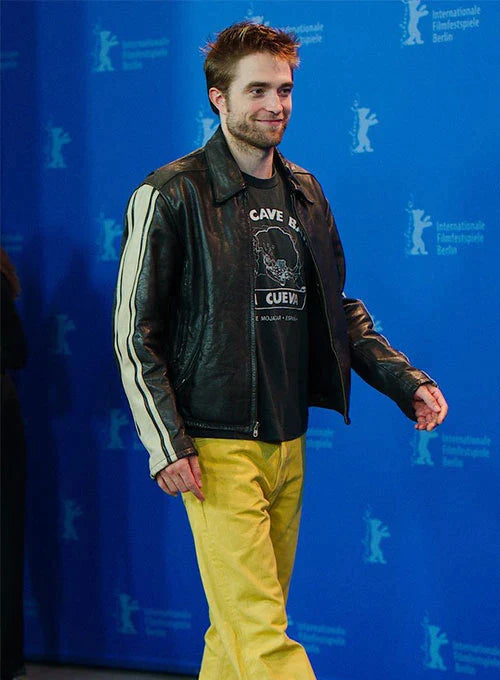 Get the Pattinson Vibe with this Leather Jacket in American style