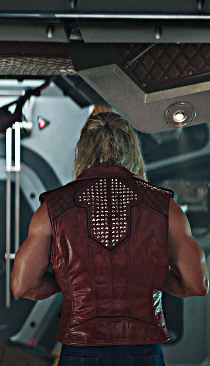 Leather Vest Worn By Thor in Love and Thunder in UK market