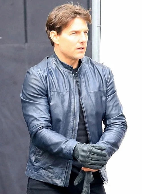 Tom Cruise's character-defining leather jacket in France style