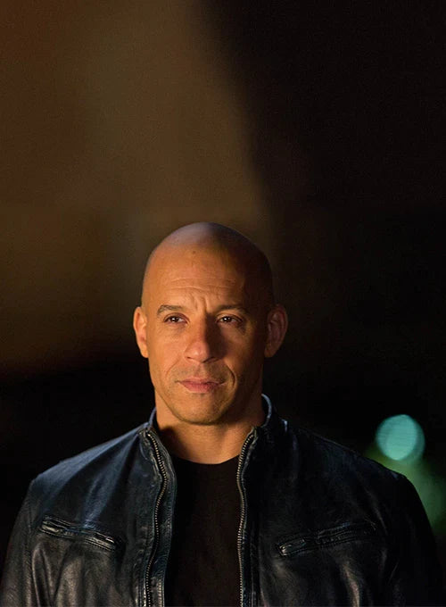 Vin Diesel's signature leather jacket from Fast and Furious 6 in UK market