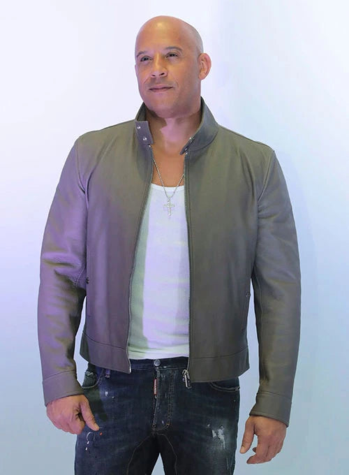 Get the classic look with this Vin Diesel-inspired leather jacket in United state market
